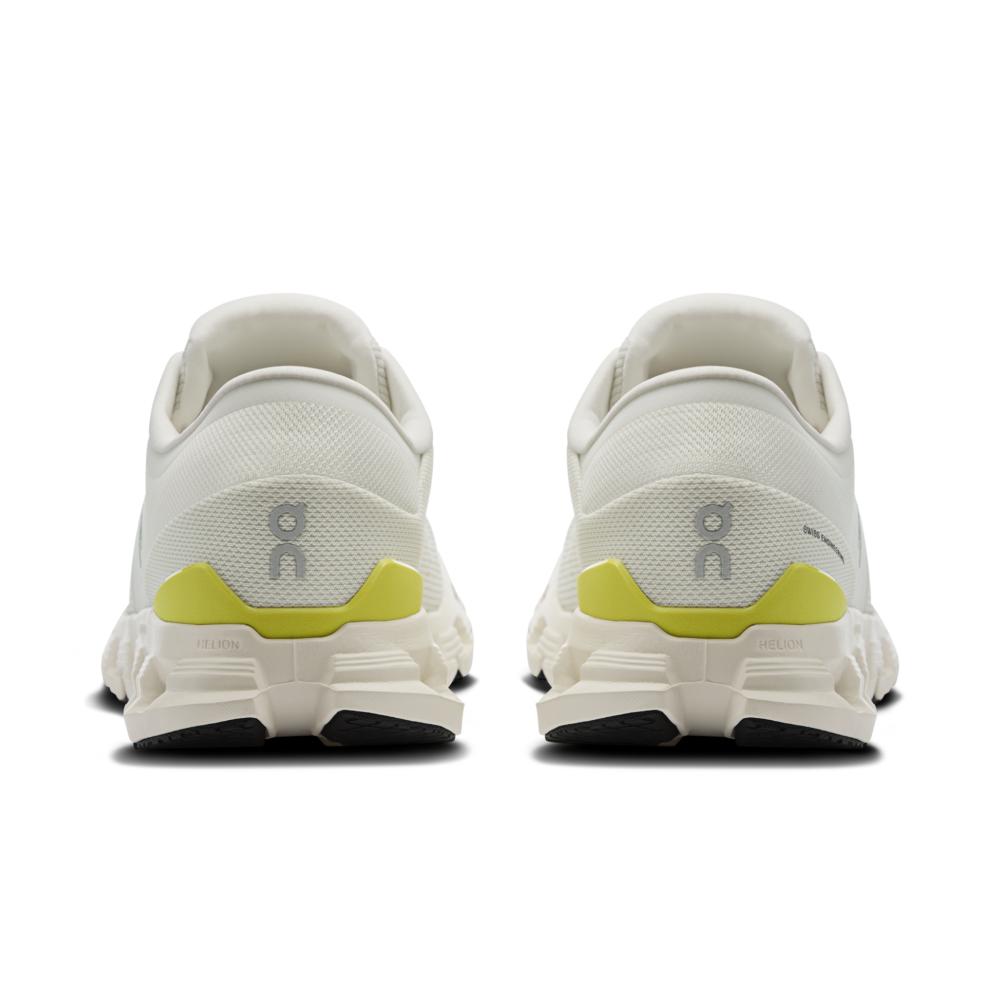 On Running Men's Cloud X 4 Shoes - Ivory / Lime - Shopsportive