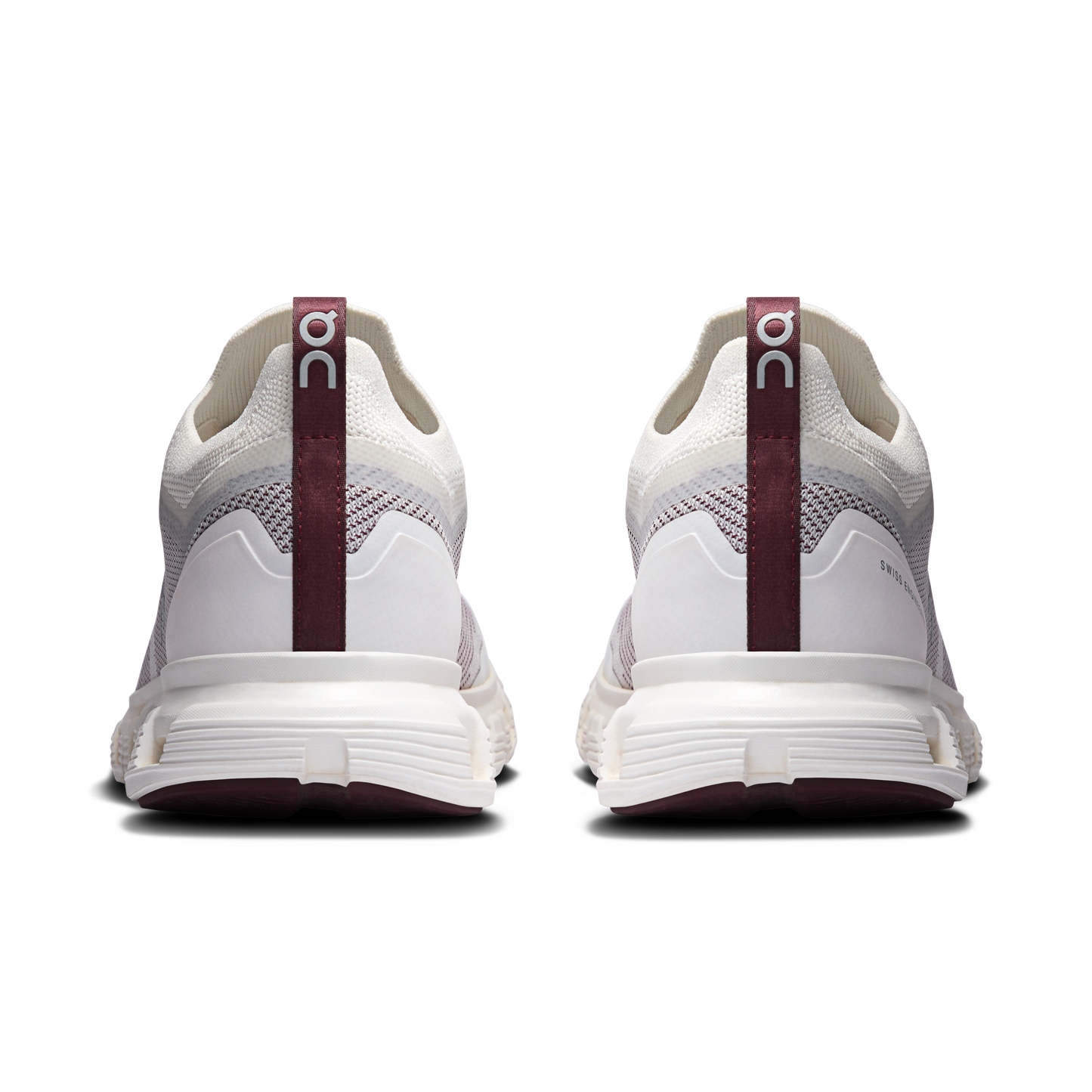 On Running Women's Cloud 6 Versa Shoes - Ice / Maroon - Shopsportive
