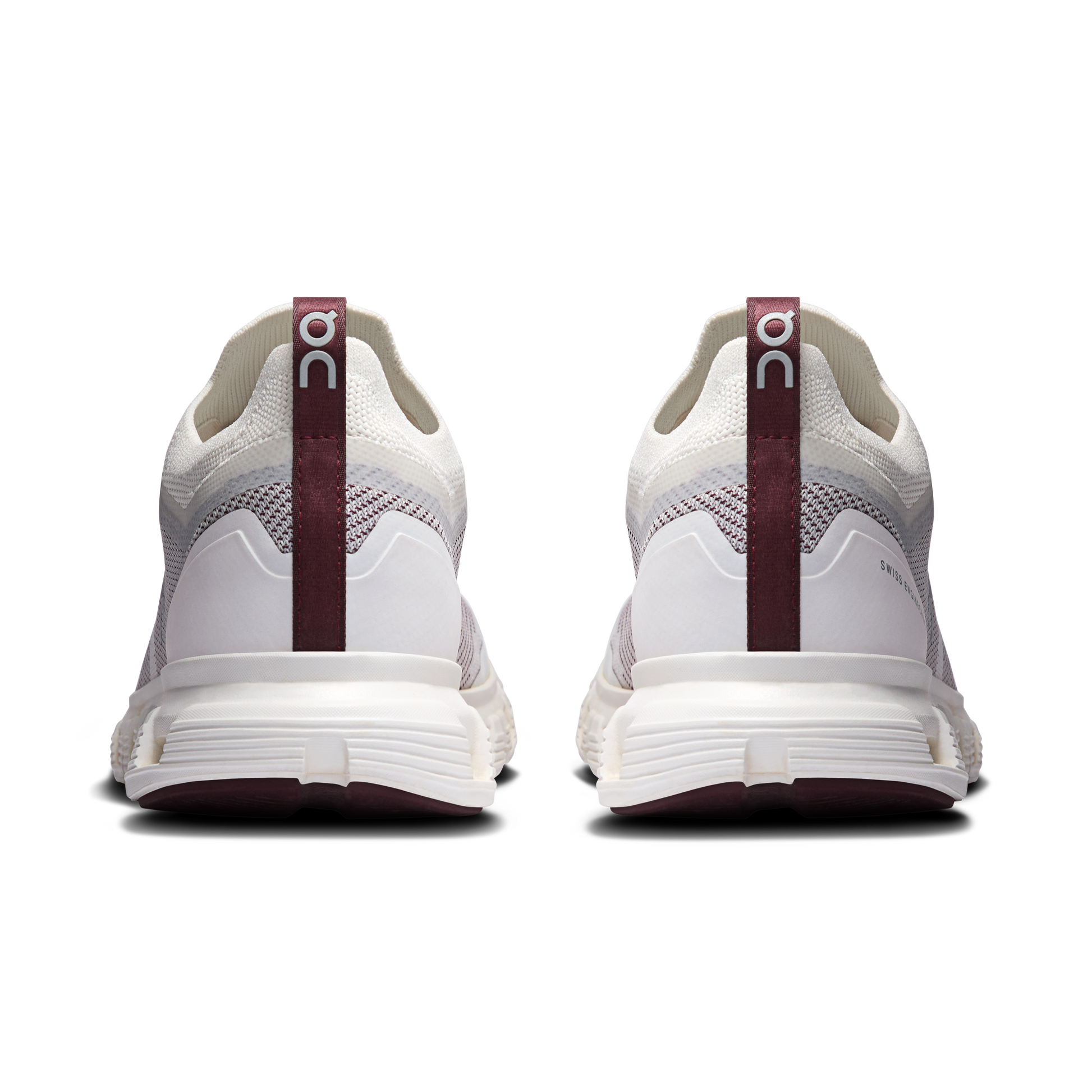 On Running Women's Cloud 6 Versa Shoes - Ice / Maroon - Shopsportive