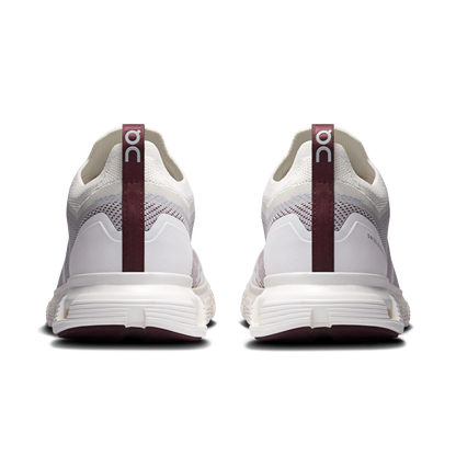 On Running Women's Cloud 6 Versa Shoes - Ice / Maroon - Shopsportive