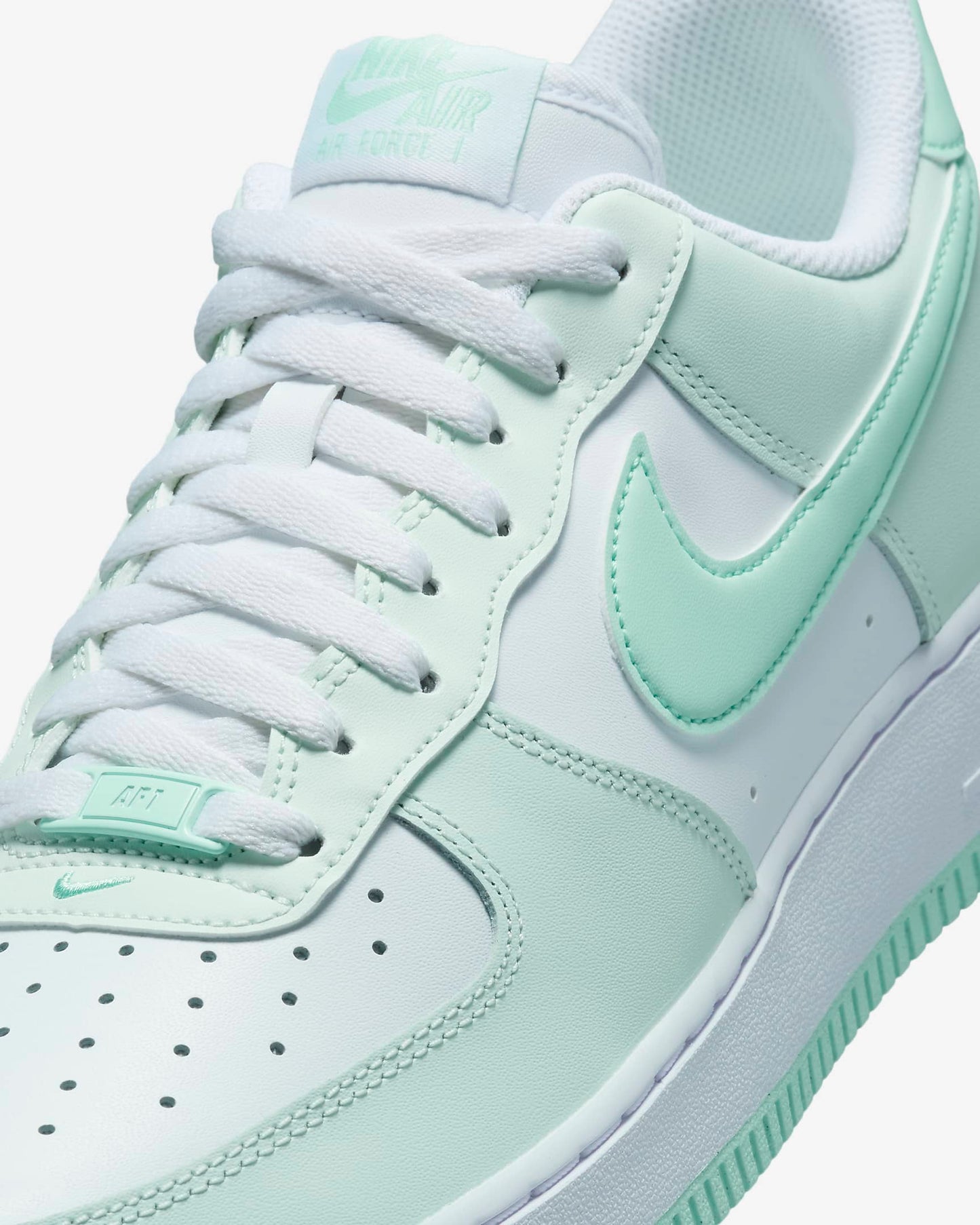 Nike Men's Air Force 1 Low '07 Shoes - Barely Green / White / Mint Foam