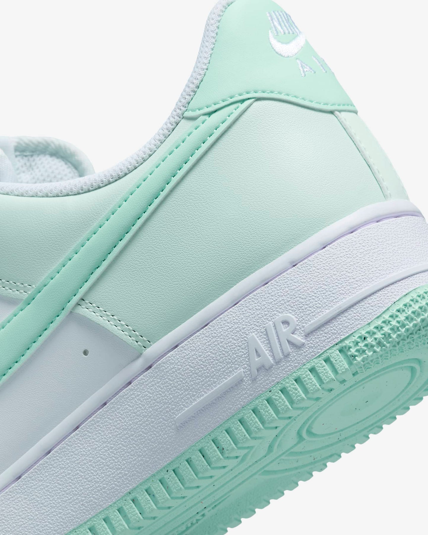 Nike Men's Air Force 1 Low '07 Shoes - Barely Green / White / Mint Foam