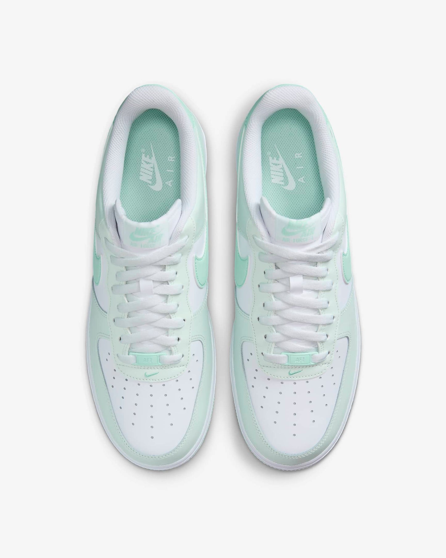 Nike Men's Air Force 1 Low '07 Shoes - Barely Green / White / Mint Foam