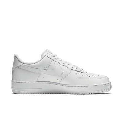 Nike Men s Air Force 1 07 Shoes All White Sportive