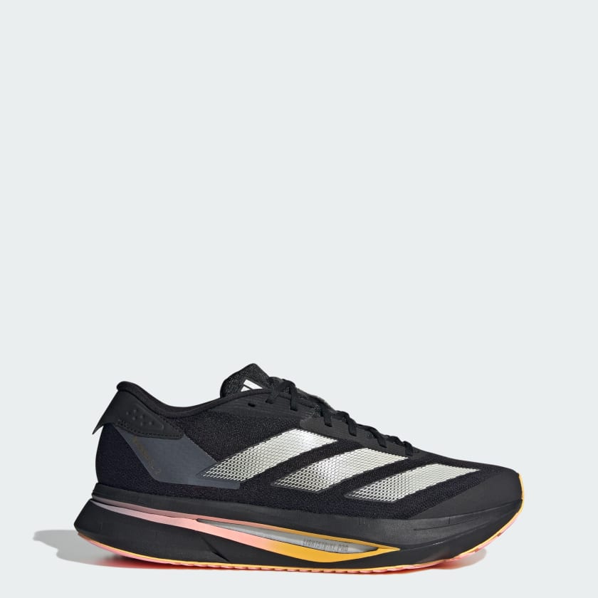 Adidas Men's Adizero Sl2 Shoes - Core Black / Zero Metallic / Spark - Shopsportive