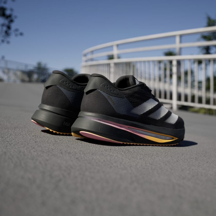 Adidas Men's Adizero Sl2 Shoes - Core Black / Zero Metallic / Spark - Shopsportive