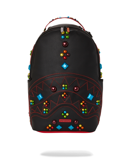 Sprayground Gemstone Outlaw Backpack - Black / Red