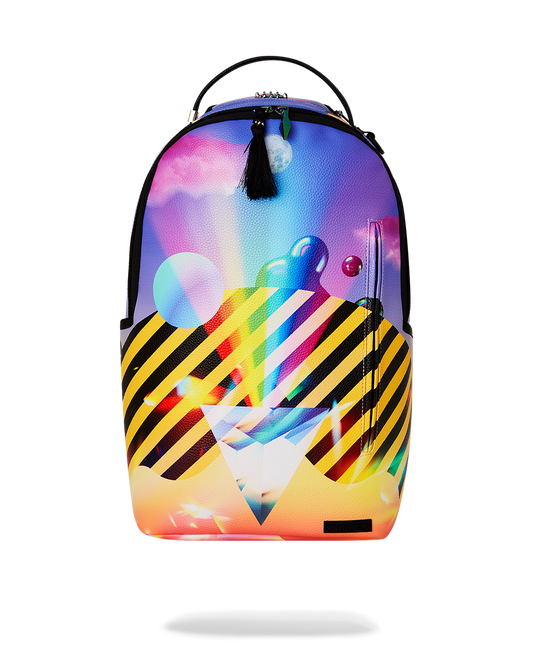 Sprayground A.I. Fractal Visions Backpack - Purple / Orange / Yellow / Blue