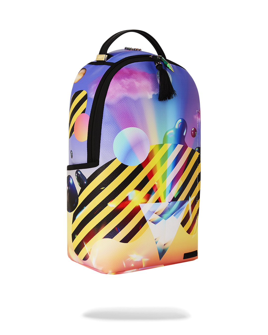 Sprayground A.I. Fractal Visions Backpack - Purple / Orange / Yellow / Blue