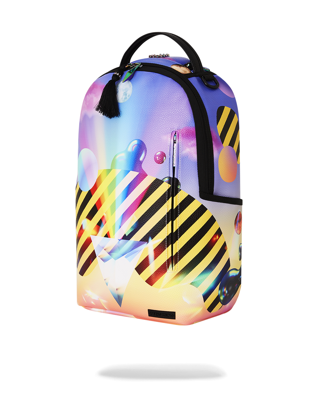 Sprayground A.I. Fractal Visions Backpack - Purple / Orange / Yellow / Blue