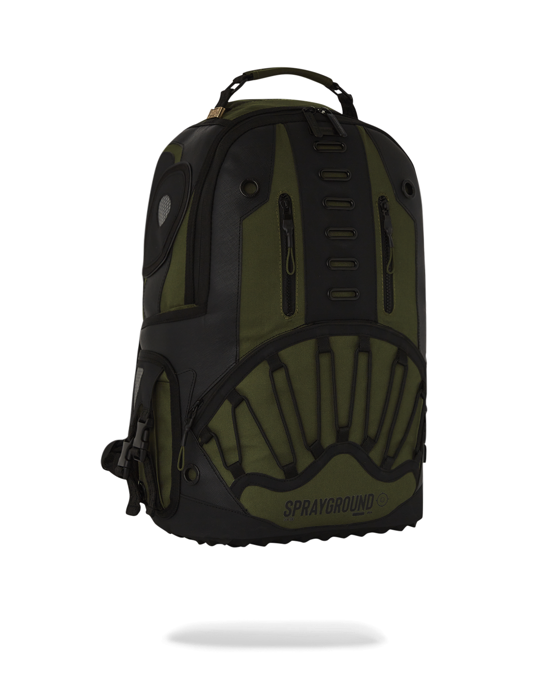 Sprayground Unleash the Shark Backpack - Green / Black