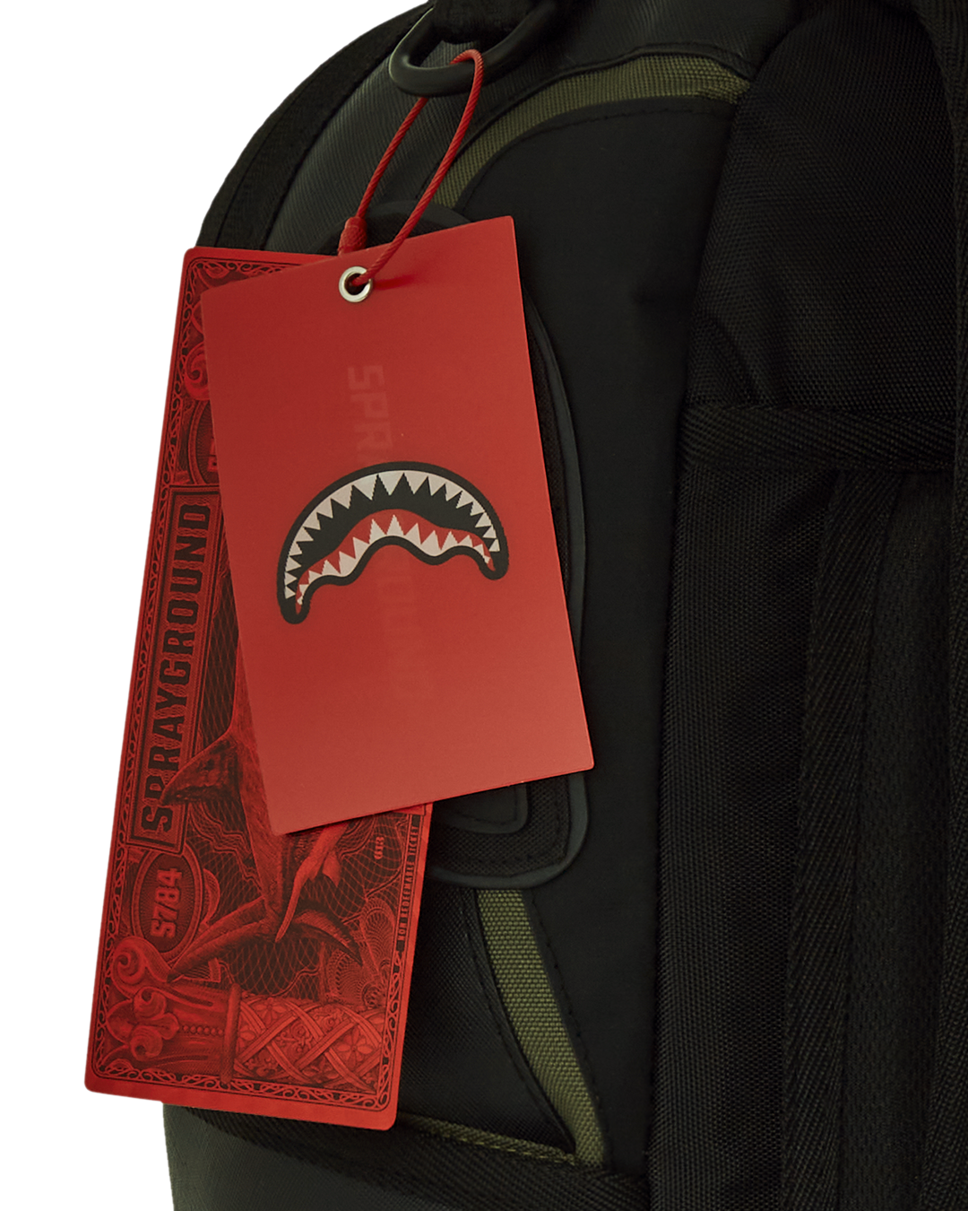 Sprayground Unleash the Shark Backpack - Green / Black