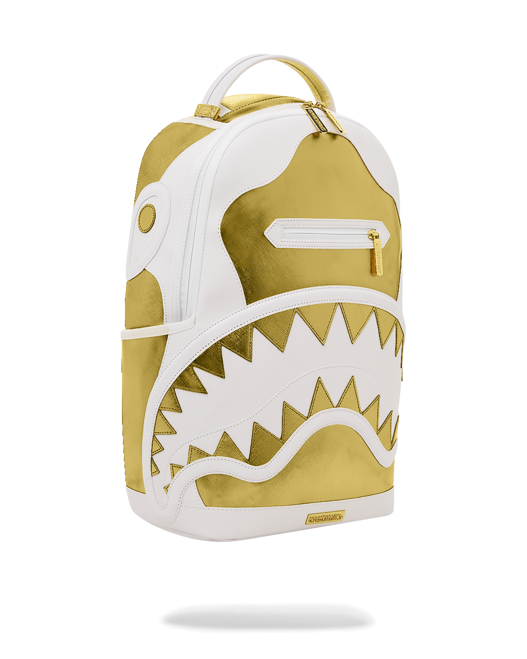 Sprayground Your Majesty Backpack - White / Gold