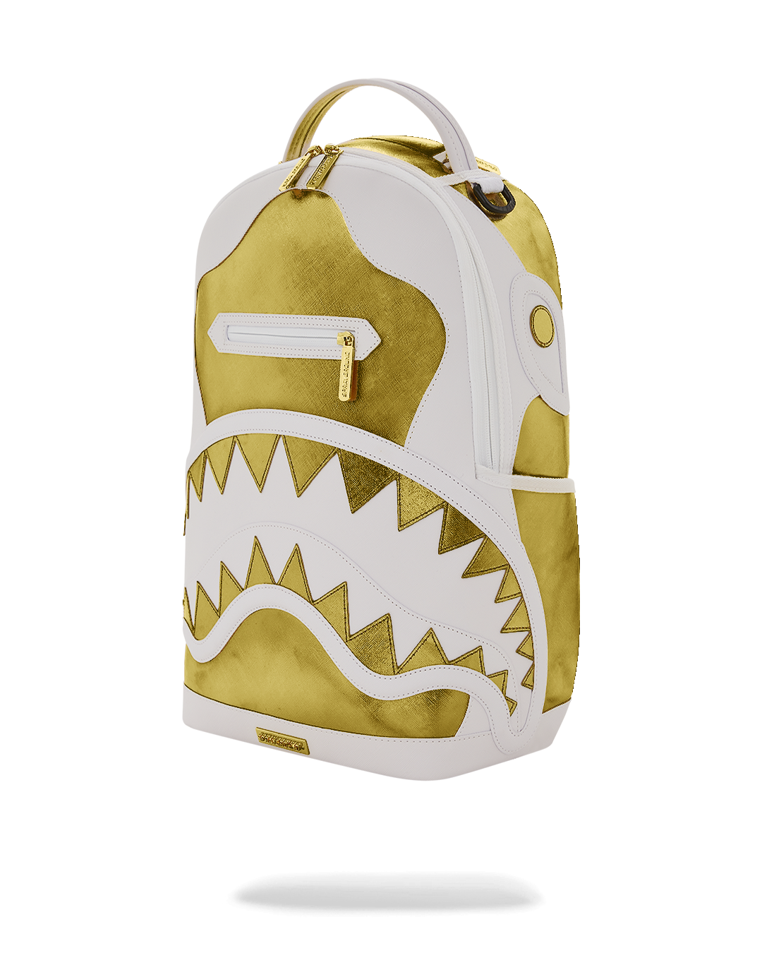 Sprayground Your Majesty Backpack - White / Gold