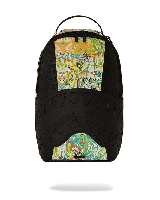 Sprayground New York to Buenos Aires Backpack - Black / Green / Yellow