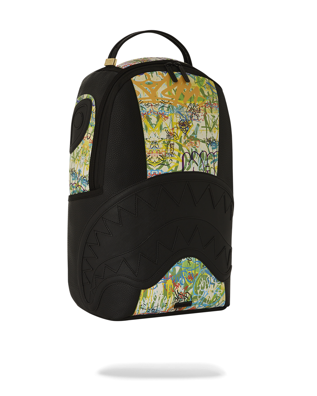 Sprayground New York to Buenos Aires Backpack - Black / Green / Yellow