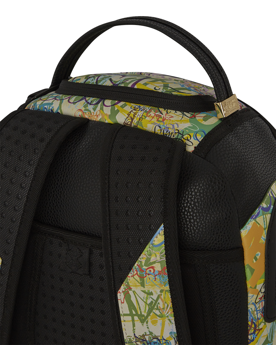 Sprayground New York to Buenos Aires Backpack - Black / Green / Yellow