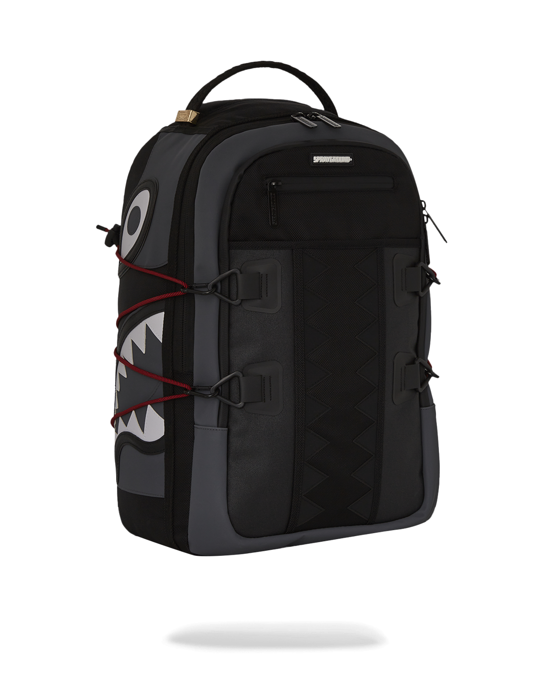 Sprayground G Force Trek Night Backpack - Grey / Black / Red