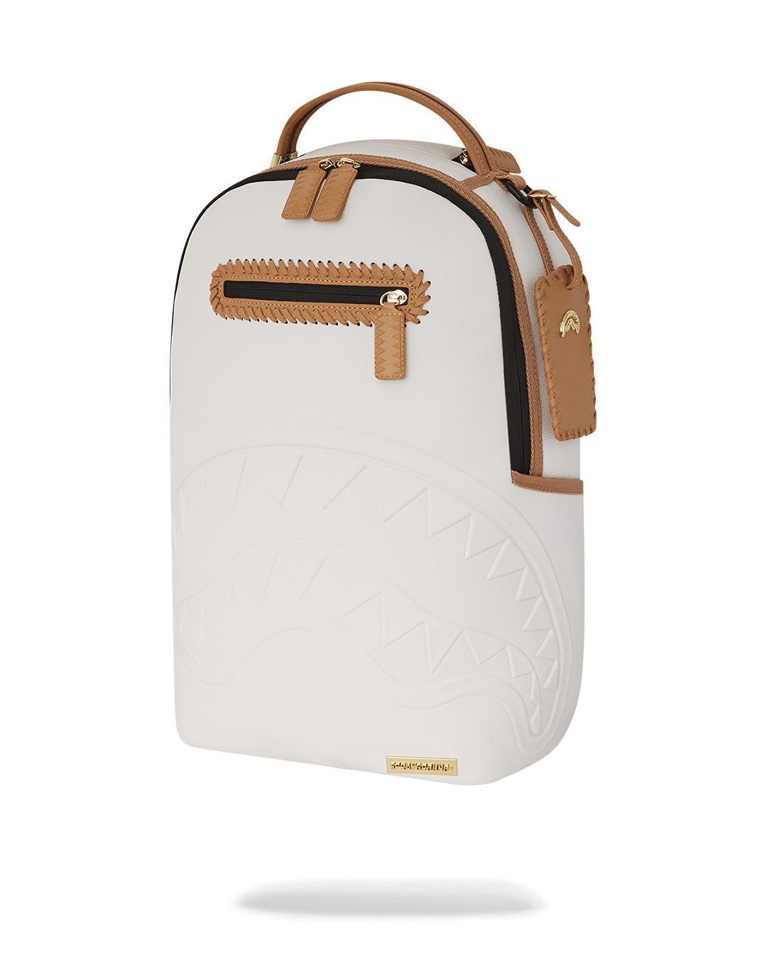 Sprayground Jetcopter Backpack - White / Brown