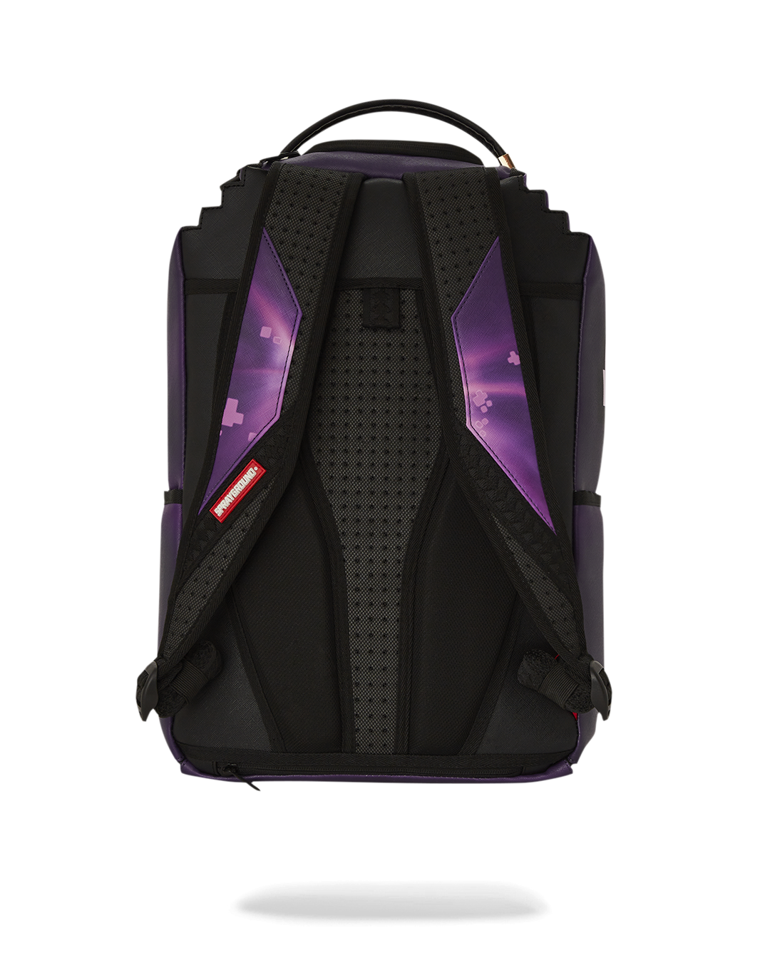 Sprayground Minecraft Ender Dragon Attack Backpack - Purple / Black