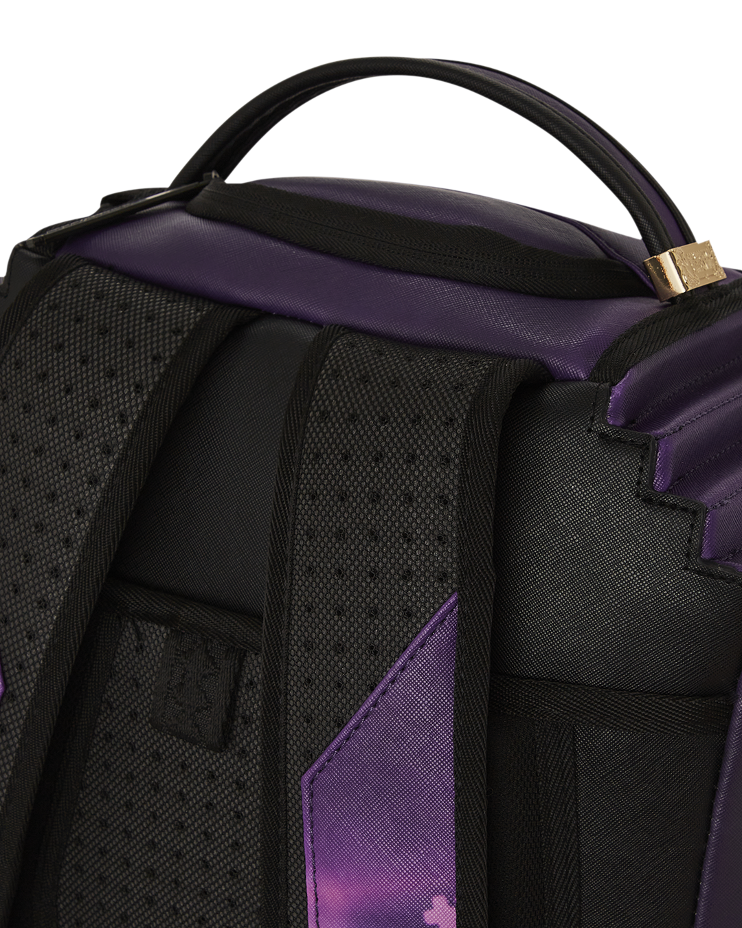 Sprayground Minecraft Ender Dragon Attack Backpack - Purple / Black