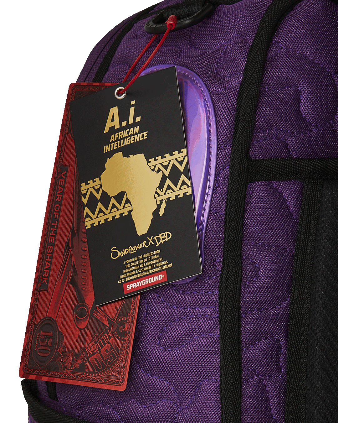 Sprayground Ai Serengeti Backpack Bag - Shopsportive
