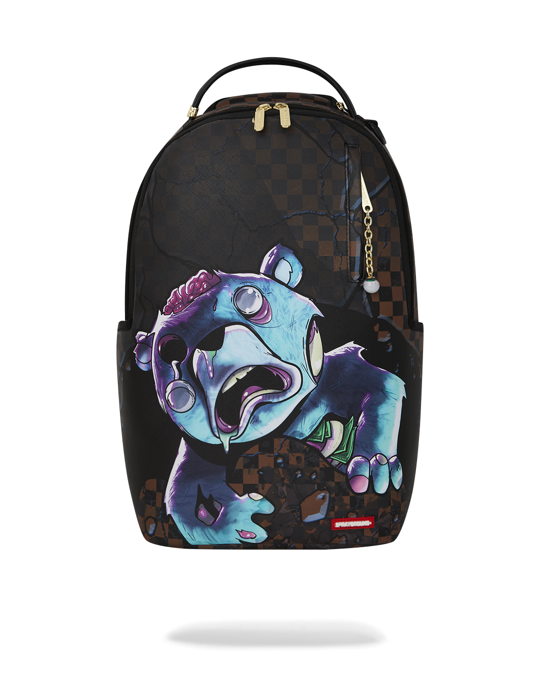 Sprayground Zombie Bear Brains Backpack Bag - Shopsportive