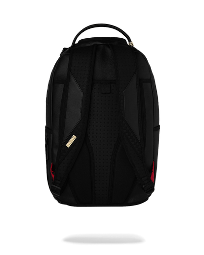 Sprayground Gold Brick Drip Black Backpack Bag - Shopsportive