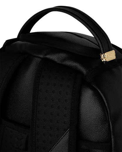 Sprayground Gold Brick Drip Black Backpack Bag - Shopsportive