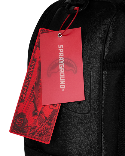 Sprayground Gold Brick Drip Black Backpack Bag - Shopsportive