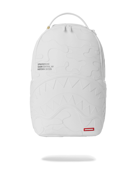 Sprayground Shark Central Camo Cut & Sew Backpack Bag - Shopsportive