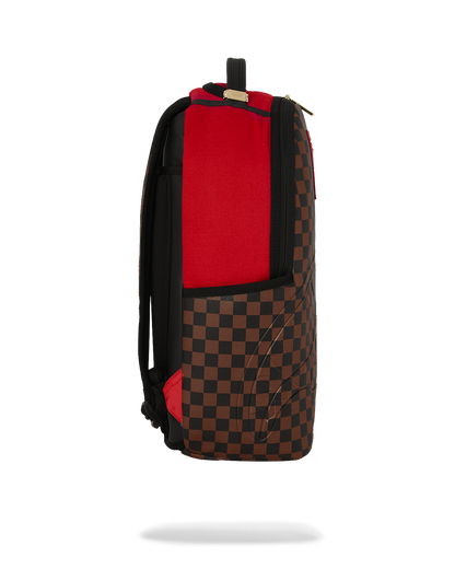 Sprayground Katana Check Boss Backpack Bag - Shopsportive