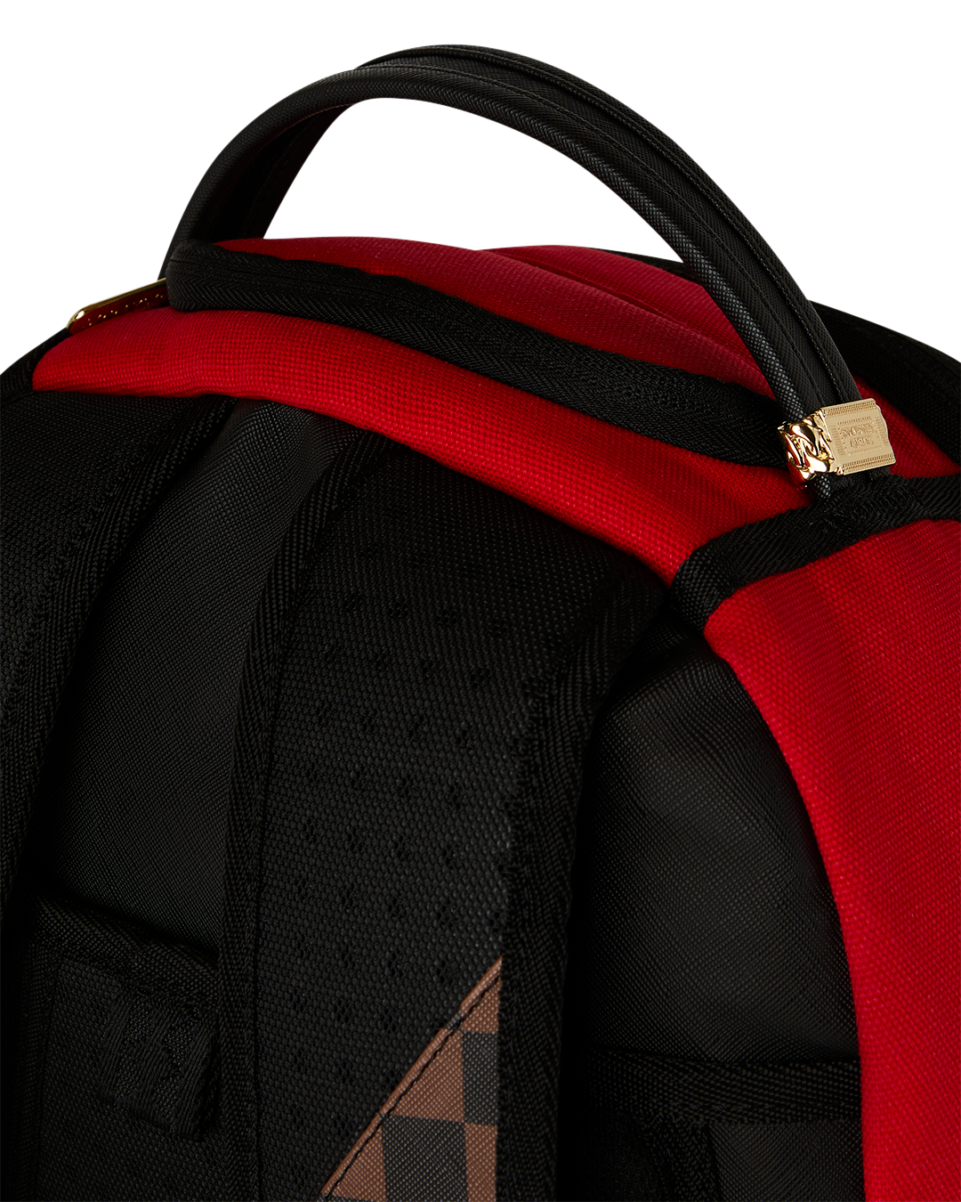 Sprayground Katana Check Boss Backpack Bag - Shopsportive