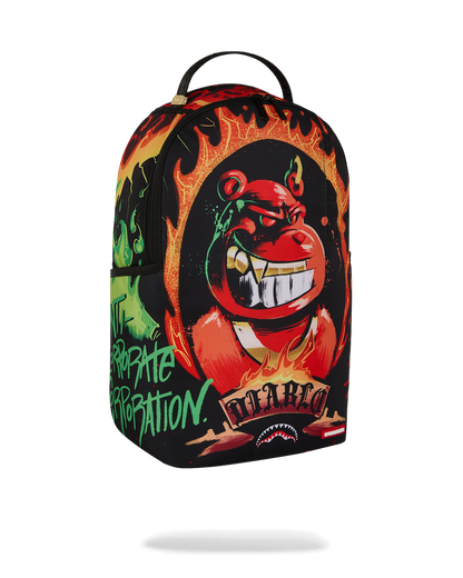 Sprayground Diablo Billion Burnin Backpack Bag - Shopsportive