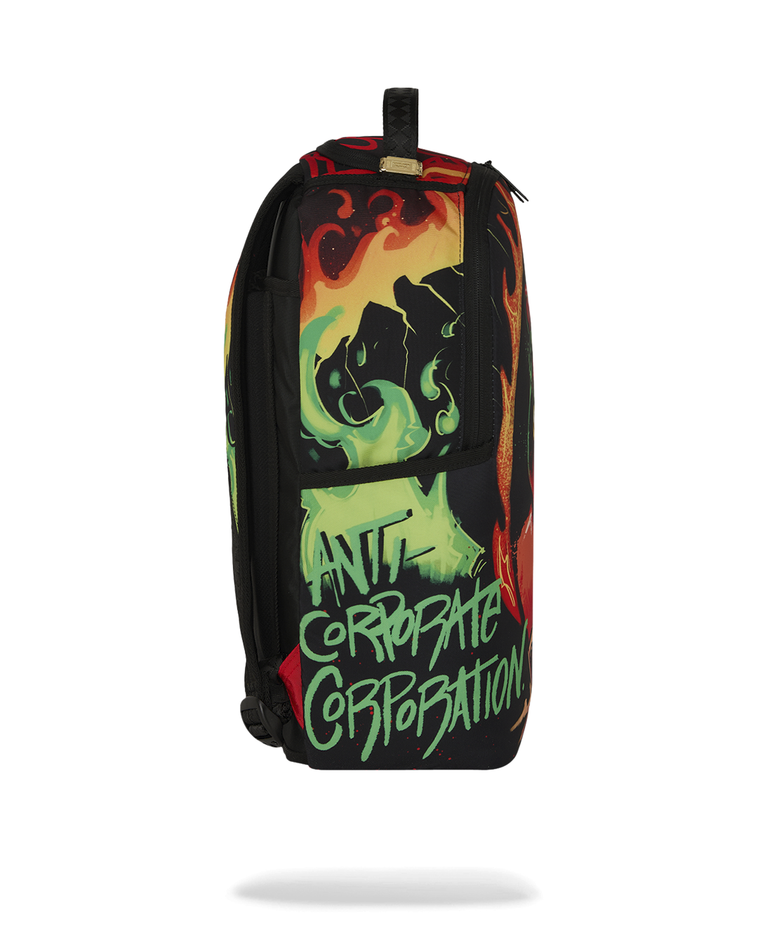 Sprayground Diablo Billion Burnin Backpack Bag - Shopsportive