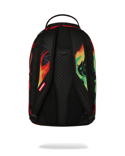 Sprayground Diablo Billion Burnin Backpack Bag - Shopsportive