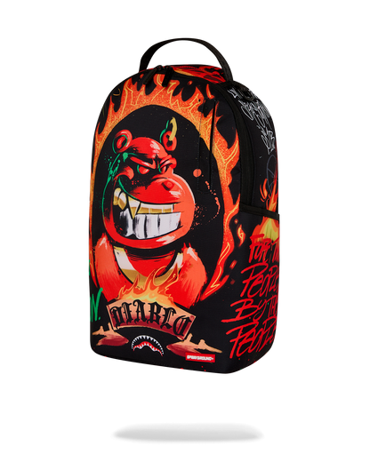 Sprayground Diablo Billion Burnin Backpack Bag - Shopsportive