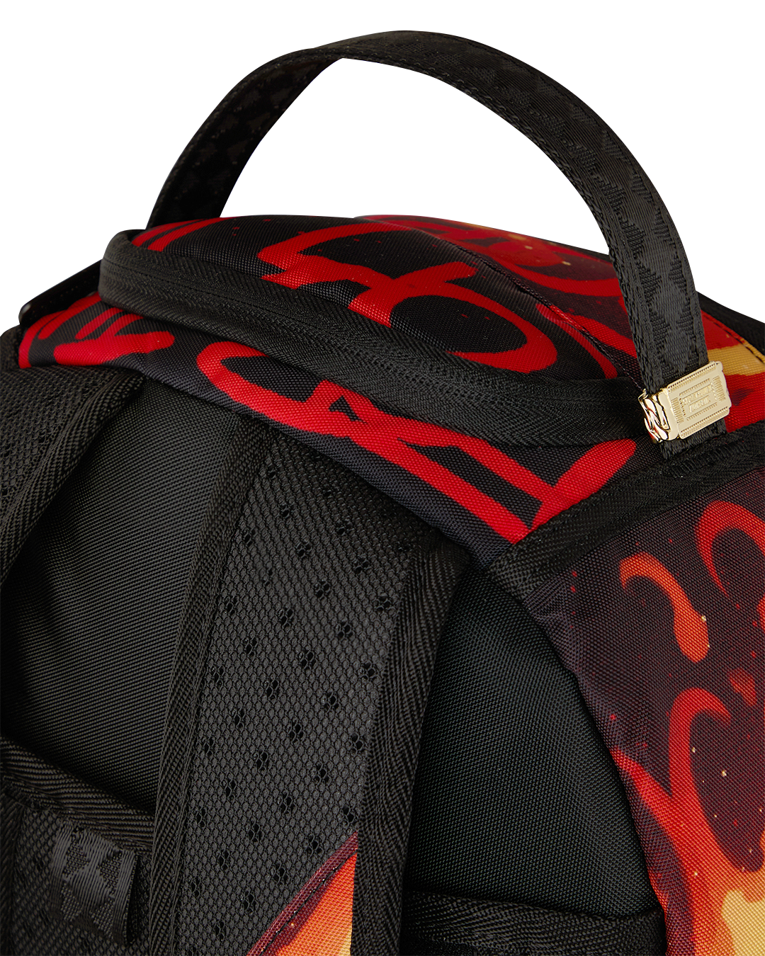Sprayground Diablo Billion Burnin Backpack Bag - Shopsportive
