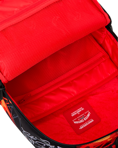 Sprayground Diablo Billion Burnin Backpack Bag - Shopsportive