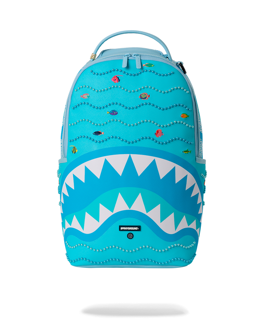 Sprayground Collaboration Hiroko Sakai Tropical Sea Backpack Bag - Shopsportive