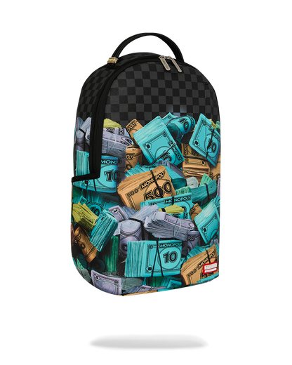 Sprayground Monopoly Stack Up Backpack Bag - Shopsportive