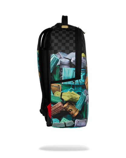Sprayground Monopoly Stack Up Backpack Bag - Shopsportive