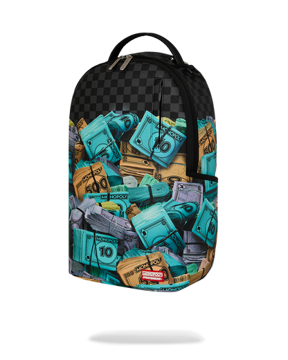 Sprayground Monopoly Stack Up Backpack Bag - Shopsportive