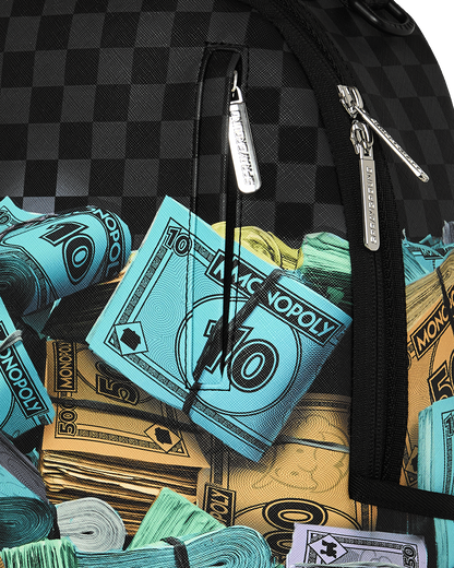 Sprayground Monopoly Stack Up Backpack Bag - Shopsportive