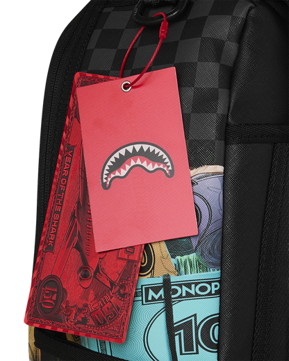 Sprayground Monopoly Stack Up Backpack Bag - Shopsportive