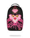 Sprayground Pink Panther Diamond Shark Backpack Bag - Shopsportive