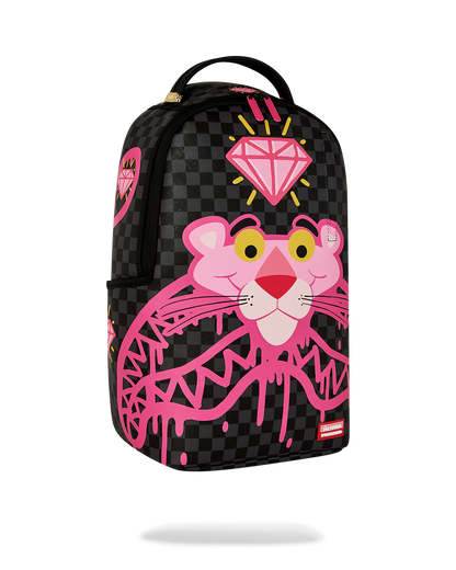 Sprayground Pink Panther Diamond Shark Backpack Bag - Shopsportive