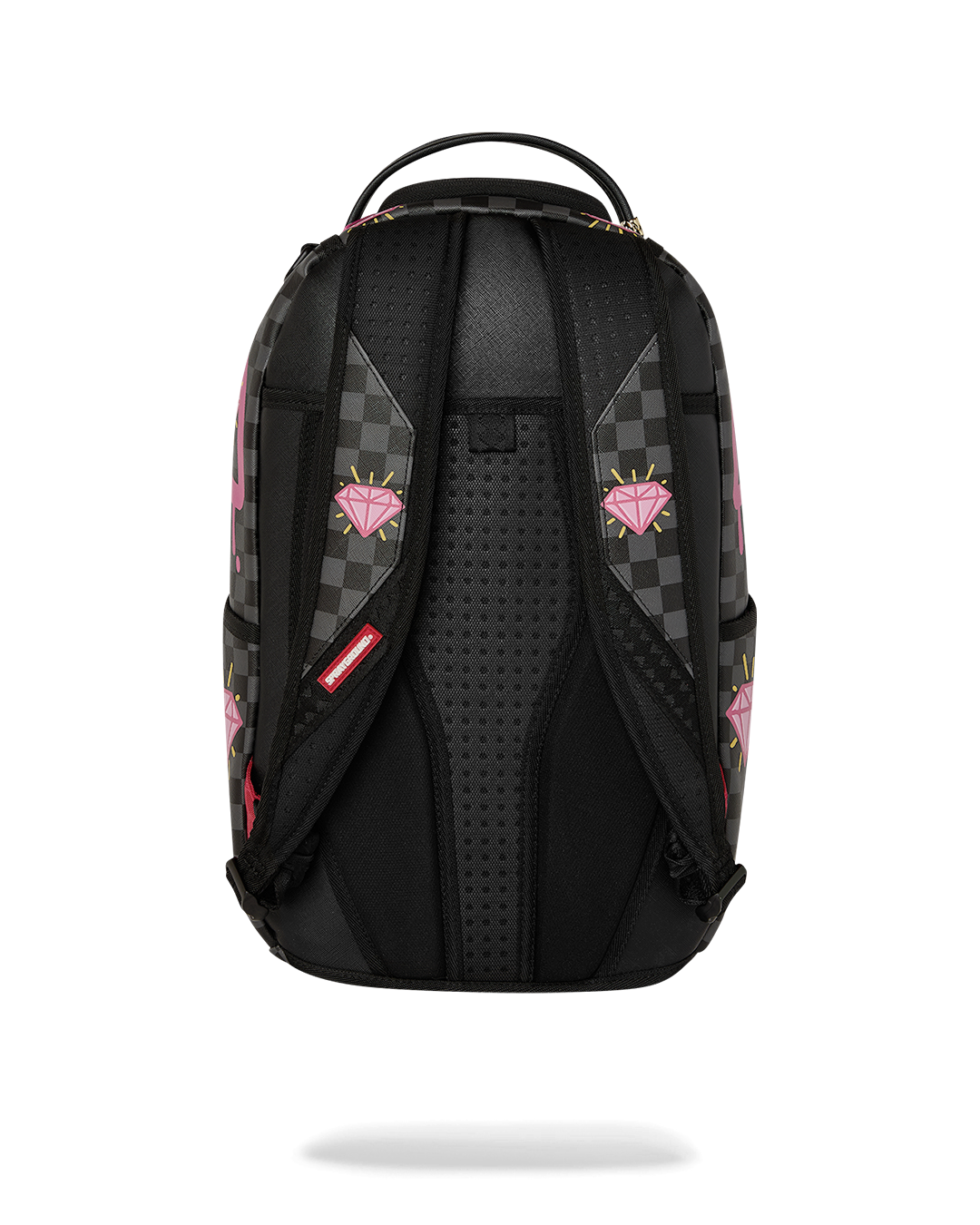 Sprayground Pink Panther Diamond Shark Backpack Bag - Shopsportive
