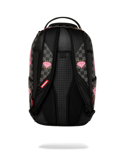 Sprayground Pink Panther Diamond Shark Backpack Bag - Shopsportive