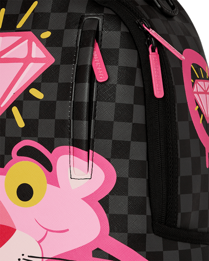 Sprayground Pink Panther Diamond Shark Backpack Bag - Shopsportive